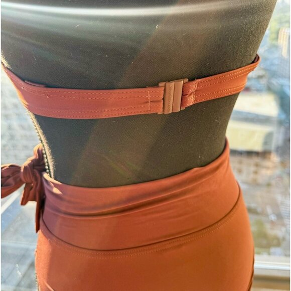 🆕 ZIMMERMANN 🧿 NWOT Separates Balconette & Scarf HW Pant Bikini Set Sz 0 = US2 - Picture 8 of 16